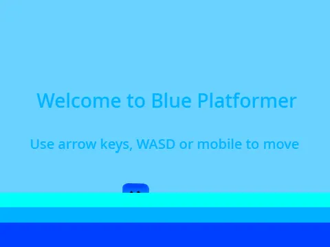 Blue Platformer