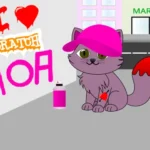 The Tagging Artist Cat – Animation